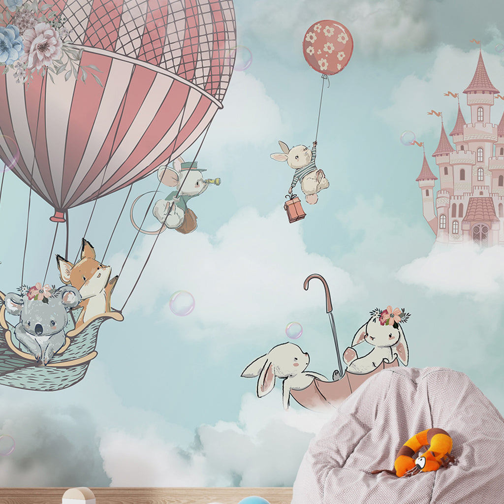 Kids Room Wall Murals. Full Wall Wallpaper for Boys and Girls Room, Nu ...