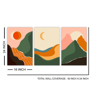 Minimalist Landscape Artwork ( WBWA70 )