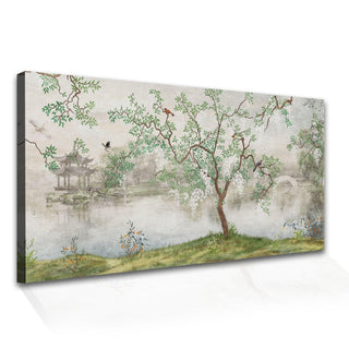 Amazing Wildlife Wall Art. Large Canvas Paintings. Framed Digital Reprints of Jungle, Wildlife, Animals and Birds 24 Inch x 48 Inch (WBWA20) - Khirki.in