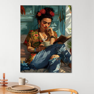 Boho Soul & Sunshine Wall Art Painting, HD Canvas Print, Framed, Ready to Hang. (POMWA250)