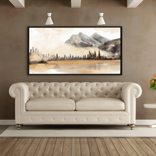 Amazing Wildlife Wall Art. Large Canvas Paintings. Framed Digital Reprints of Jungle, Wildlife, Animals and Birds 24 Inch x 48 Inch (WBWA23) - Khirki.in