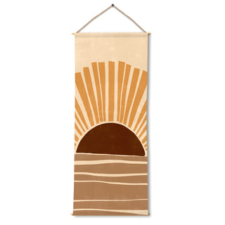 Large Wallpaper Style Wall Hanging Tapestry. Thick fabric, Ready to Hang Wall Décor. Size 24 In x 60 In. BOHOTPS006