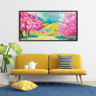 Amazing Wildlife Wall Art. Large Canvas Paintings. Framed Digital Reprints of Jungle, Wildlife, Animals and Birds 24 Inch x 48 Inch (WBWA07) - Khirki.in