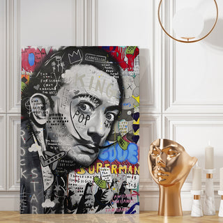 Dalí Rewired Wall Art Painting, HD Canvas Print, Framed, Ready to Hang. (POMWA271)