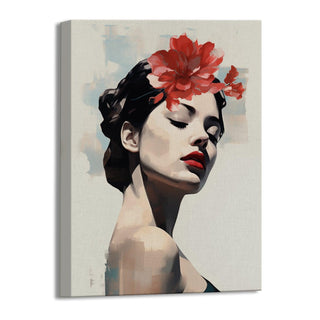 Boho Chic Wall Art Painting HD Canvas Print, Framed, Ready to Hang. (BOWA02).