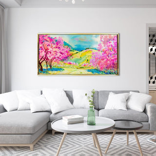 Amazing Wildlife Wall Art. Large Canvas Paintings. Framed Digital Reprints of Jungle, Wildlife, Animals and Birds 24 Inch x 48 Inch (WBWA07) - Khirki.in