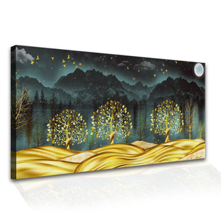 Amazing Wildlife Wall Art. Large Canvas Paintings. Framed Digital Reprints of Jungle, Wildlife, Animals and Birds 24 Inch x 48 Inch (WBWA18) - Khirki.in