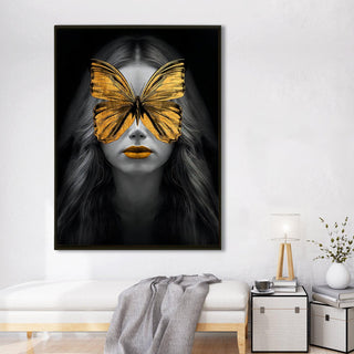 Abstract Modern Art Wall Painting, HD Canvas Print, Framed, Ready to Hang. (MAWA32)