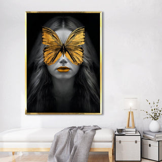 Abstract Modern Art Wall Painting, HD Canvas Print, Framed, Ready to Hang. (MAWA32)