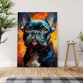 Neon Champion Wall Art Painting, HD Canvas Print, Framed, Ready to Hang. (POWA13)
