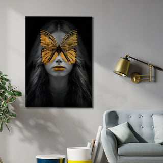 Abstract Modern Art Wall Painting, HD Canvas Print, Framed, Ready to Hang. (MAWA32)