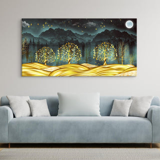 Amazing Wildlife Wall Art. Large Canvas Paintings. Framed Digital Reprints of Jungle, Wildlife, Animals and Birds 24 Inch x 48 Inch (WBWA18) - Khirki.in