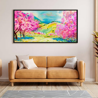 Amazing Wildlife Wall Art. Large Canvas Paintings. Framed Digital Reprints of Jungle, Wildlife, Animals and Birds 24 Inch x 48 Inch (WBWA07) - Khirki.in
