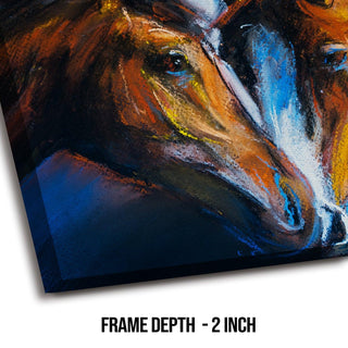 Large Wildlife Canvas Wall Art Painting for Home and Office Wall Decoration (WBWA77).