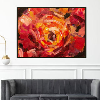 PAPER PLANE DESIGN Canvas Floral Wall Art: A Symphony of Nature's Elegance Large Size Canvas Framed Paintings For Living Room, Office, Home Decor. (FLWA18) - Khirki.in