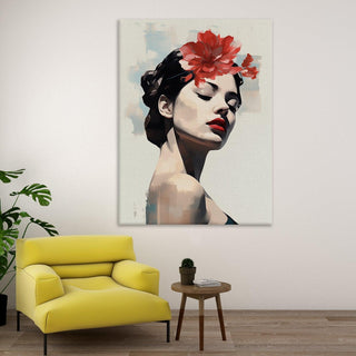 Boho Chic Wall Art Painting HD Canvas Print, Framed, Ready to Hang. (BOWA02).