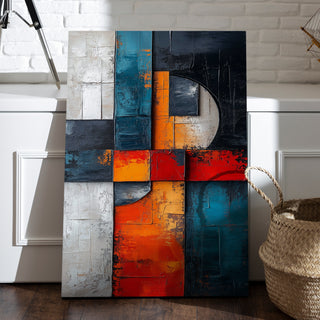 Architect of Chaos Wall Art Painting, HD Canvas Print, Framed, Ready to Hang. (ABWA193)