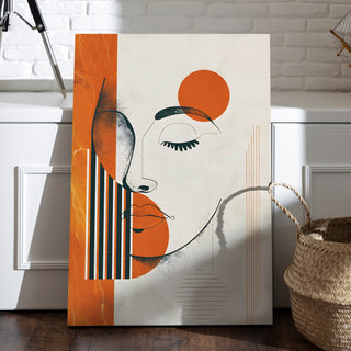 Minimal Grace Wall Art Painting, HD Canvas Print, Framed, Ready to Hang. (POMWA194)