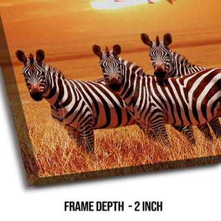 Large Wildlife Canvas Wall Art Painting for Living Room, Home, and Office (WBWA80).