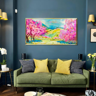 Amazing Wildlife Wall Art. Large Canvas Paintings. Framed Digital Reprints of Jungle, Wildlife, Animals and Birds 24 Inch x 48 Inch (WBWA07) - Khirki.in