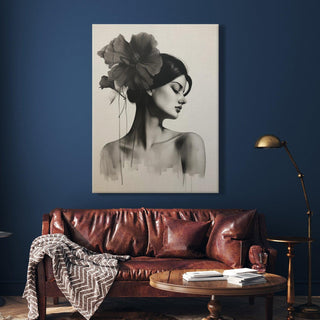 Boho Chic Wall Art Painting, HD Canvas Print, Framed, Ready to Hang. (BOWA15)