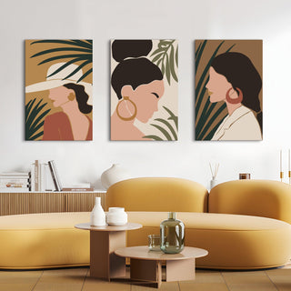 Boho Chic Wall Art, HD Canvas Print, Framed, Ready to Hang. (MAWA29)