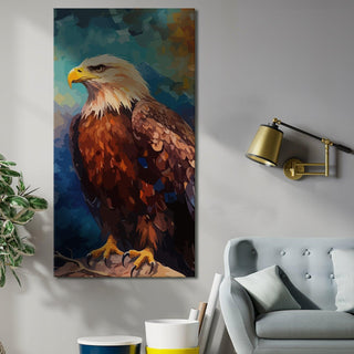 Amazing Wildlife Wall Art. Large Canvas Framed Digital Reprints of Jungle, Wildlife, Animals and Birds. Ready To Hang. Size:  24 Inch x 48 Inch (WBWA52) - Khirki.in