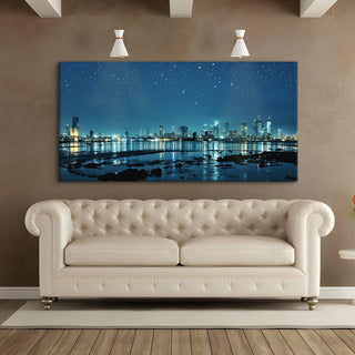 Mesmerising Landscapes Art Large Canvas Paintings. Framed Digital Reprints of Famous and Vibrant Artwork (LDWA20) - Khirki.in