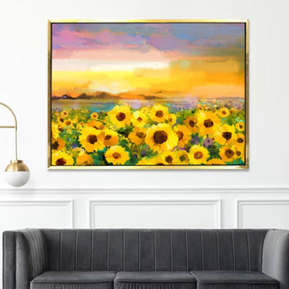 PAPER PLANE DESIGN Canvas Floral Wall Art: A Symphony of Nature's Elegance Large Size Canvas Framed Paintings For Living Room, Office, Home Decor. (FLWA16) - Khirki.in