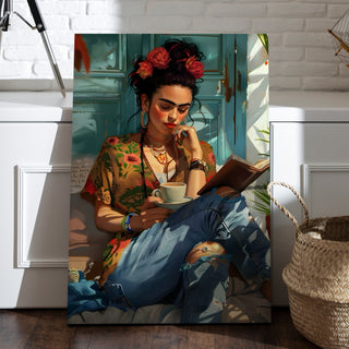 Boho Soul & Sunshine Wall Art Painting, HD Canvas Print, Framed, Ready to Hang. (POMWA250)