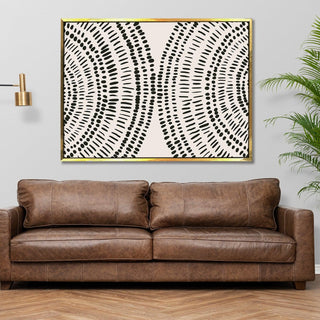 Framed Canvas Digital Abstract Modern Art Wall Painting For Home and Hotels Wall Decoration. Digital Reprint (ABWA16) - Khirki.in