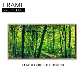 Amazing Wildlife Wall Art. Large Canvas Paintings. Framed Digital Reprints of Jungle, Wildlife, Animals and Birds 24 Inch x 48 Inch(WBWA02) - Khirki.in
