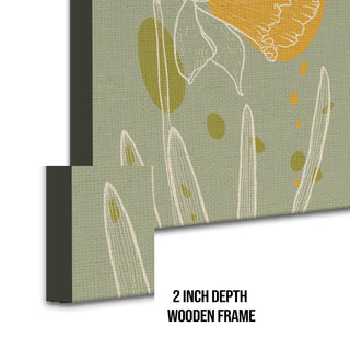 Boho Chic Wall Art Painting, HD Canvas Print, Framed, Ready to Hang. (BOWA11)