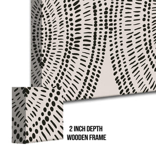Framed Canvas Digital Abstract Modern Art Wall Painting For Home and Hotels Wall Decoration. Digital Reprint (ABWA16) - Khirki.in