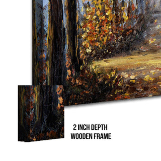 Amazing Wildlife Wall Art. Large Canvas Framed Digital Reprints of Jungle, Wildlife, Animals and Birds. Ready To Hang. Size:  24 Inch x 48 Inch (WBWA39) - Khirki.in