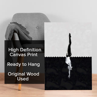 Depth of Perception Wall Art Painting, HD Canvas Print, Framed, Ready to Hang. (ABMWA134)