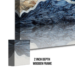 Amazing Wildlife Wall Art. Large Canvas Paintings. Framed Digital Reprints of Jungle, Wildlife, Animals and Birds 24 Inch x 48 Inch (WBWA14) - Khirki.in
