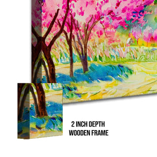 Amazing Wildlife Wall Art. Large Canvas Paintings. Framed Digital Reprints of Jungle, Wildlife, Animals and Birds 24 Inch x 48 Inch (WBWA07) - Khirki.in