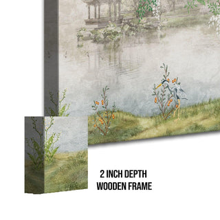 Amazing Wildlife Wall Art. Large Canvas Paintings. Framed Digital Reprints of Jungle, Wildlife, Animals and Birds 24 Inch x 48 Inch (WBWA20) - Khirki.in