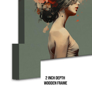 Boho Chic Wall Art Painting, HD Canvas Print, Framed, Ready to Hang. (BOWA13)