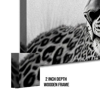 Amazing Wildlife Wall Art. Large Canvas Framed Digital Reprints of Jungle, Wildlife, Animals and Birds. Ready To Hang. Size:  24 Inch x 48 Inch (WBWA45) - Khirki.in