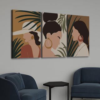 Boho Chic Wall Art, HD Canvas Print, Framed, Ready to Hang. (MAWA29)