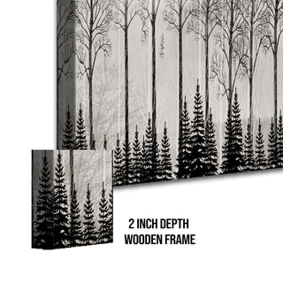 Amazing Wildlife Wall Art. Large Canvas Paintings. Framed Digital Reprints of Jungle, Wildlife, Animals and Birds 24 Inch x 48 Inch (WBWA22) - Khirki.in
