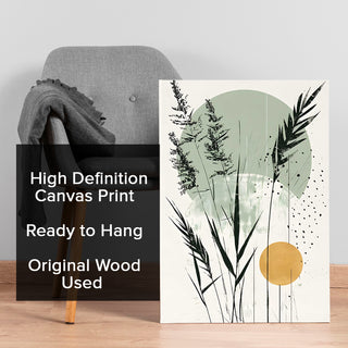 Layers of Nature Wall Art Painting, HD Canvas Print, Framed, Ready to Hang. (POMWA199)