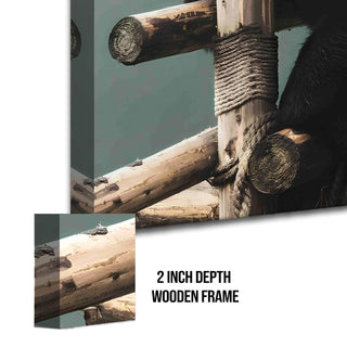 Wildlife Animals Canvas Wall Art. High Definition Portraits of Animals. (WBWA60)
