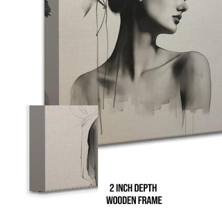 Boho Chic Wall Art Painting, HD Canvas Print, Framed, Ready to Hang. (BOWA15)