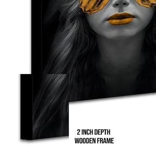 Abstract Modern Art Wall Painting, HD Canvas Print, Framed, Ready to Hang. (MAWA32)