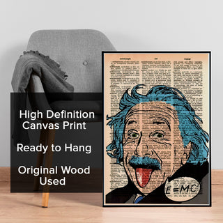 Graffiti Science Icon Wall Art Painting, HD Canvas Print, Framed, Ready to Hang. (POMWA313)