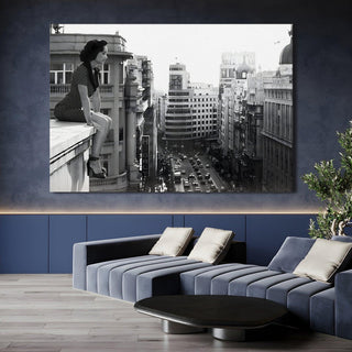 Famous People & Moment in History, Iconic Wall Art. HD Canvas Print, Framed, Ready to Hang. (ICNWA01)
