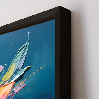 A Symphony of Nature's Elegance, HD Canvas Print, Framed, Ready to Hang. (FLWA28).